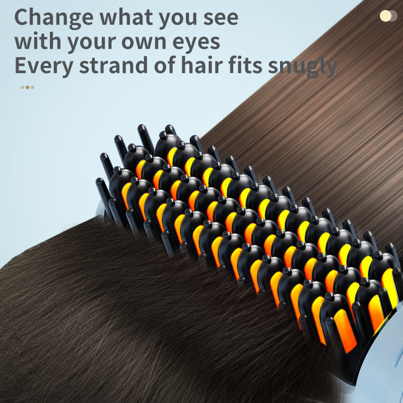 Wireless Hair Straightening Comb ( Portable size) less stress