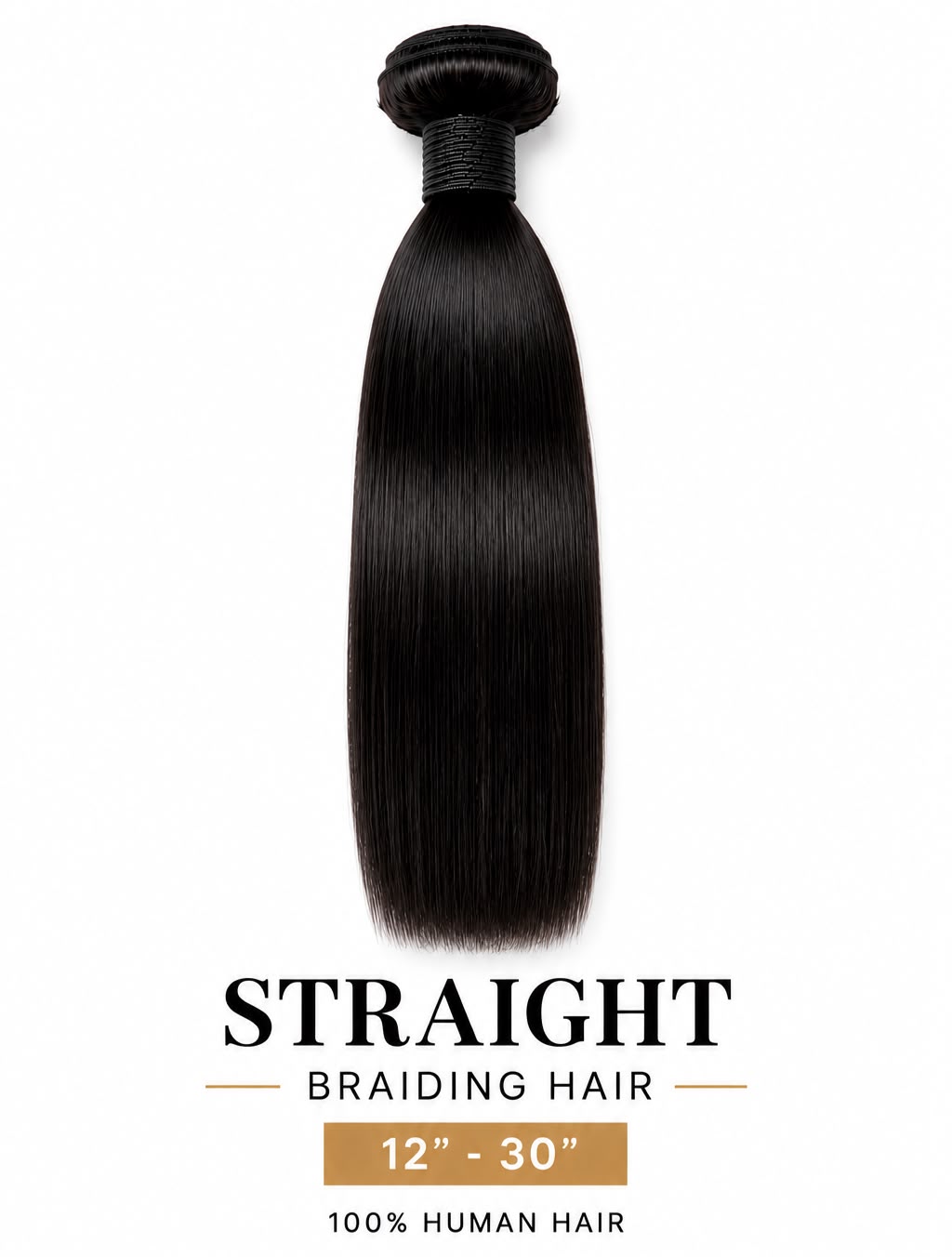 Straight Braiding Hair