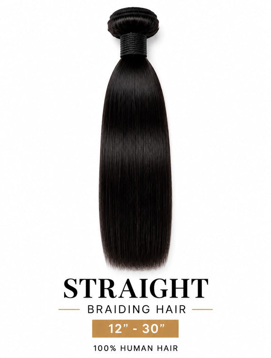 Straight Braiding Hair
