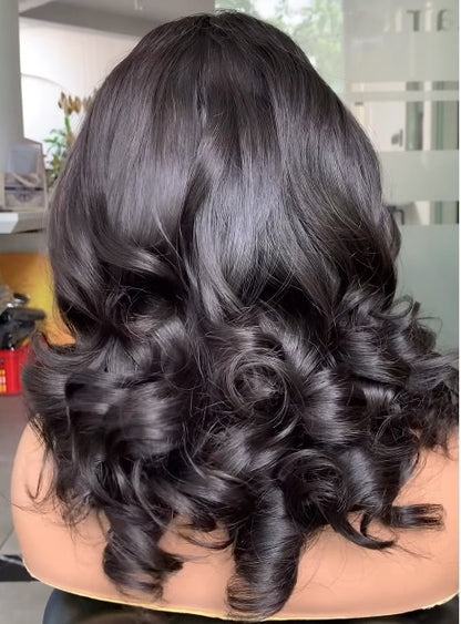 super double drawn Vietnamese human hair
