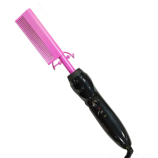 Hot Comb 2 In1 Hot Comb Straightener with Rhinestones Electric Heating Comb Pente Quente Peigne Chauffant Lisseur Cheveux Tools