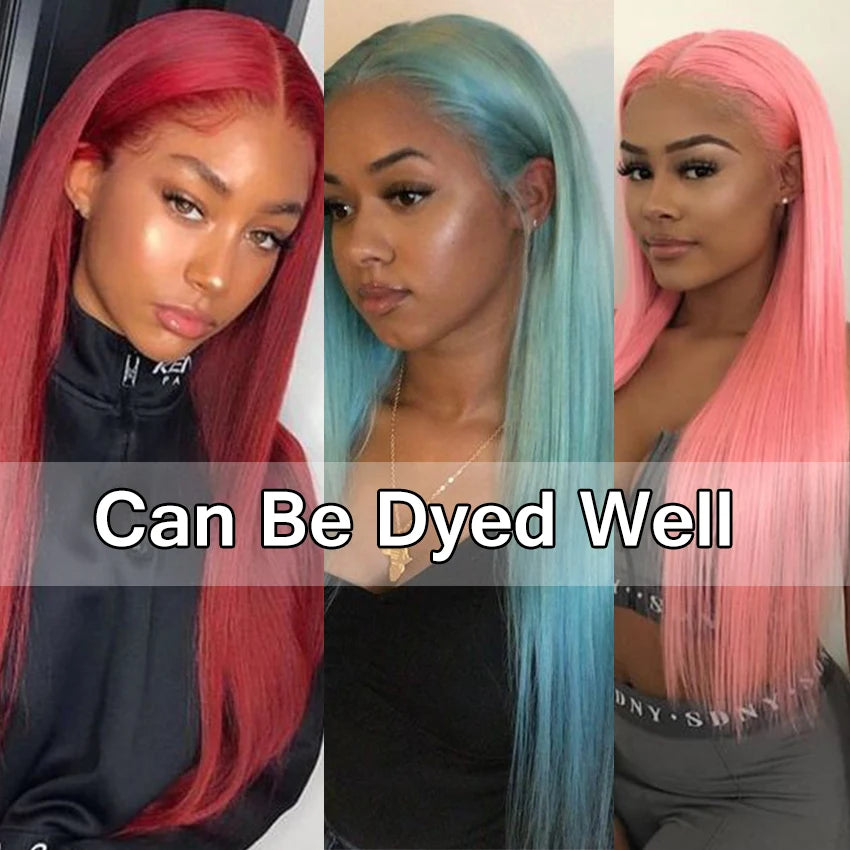 32 34Inch 613 HD Lace Frontal Wig 13X6 13X4 Brazilian Straight Blonde Lace Front Human Hair Wigs Pre Plucked Remy 613 Lace Wig