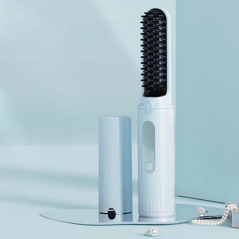 Wireless Hair Straightening Comb ( Portable size) less stress