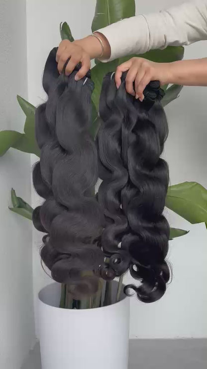 Body wave wig